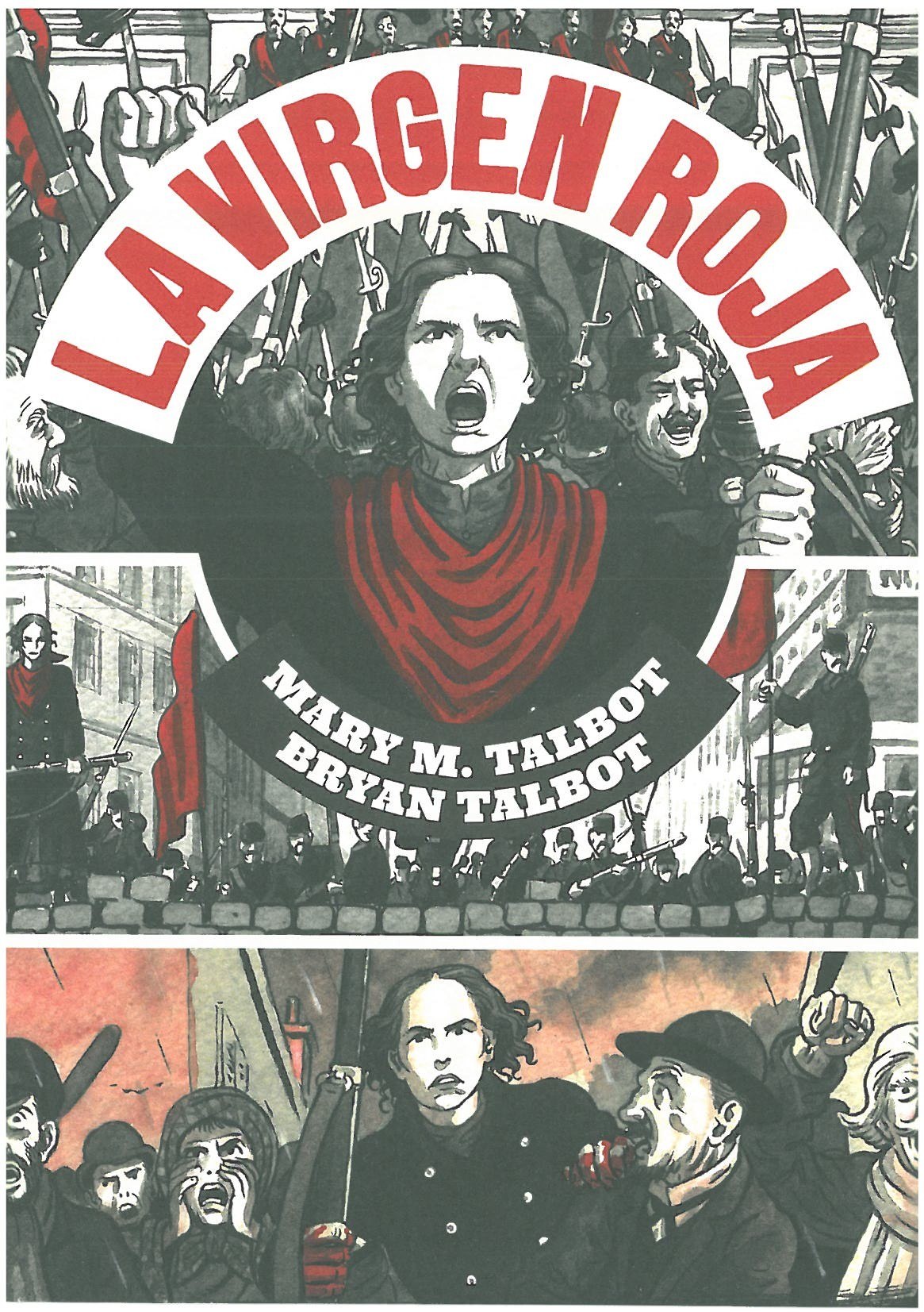 Portada ampliada de LA VIRGEN ROJA