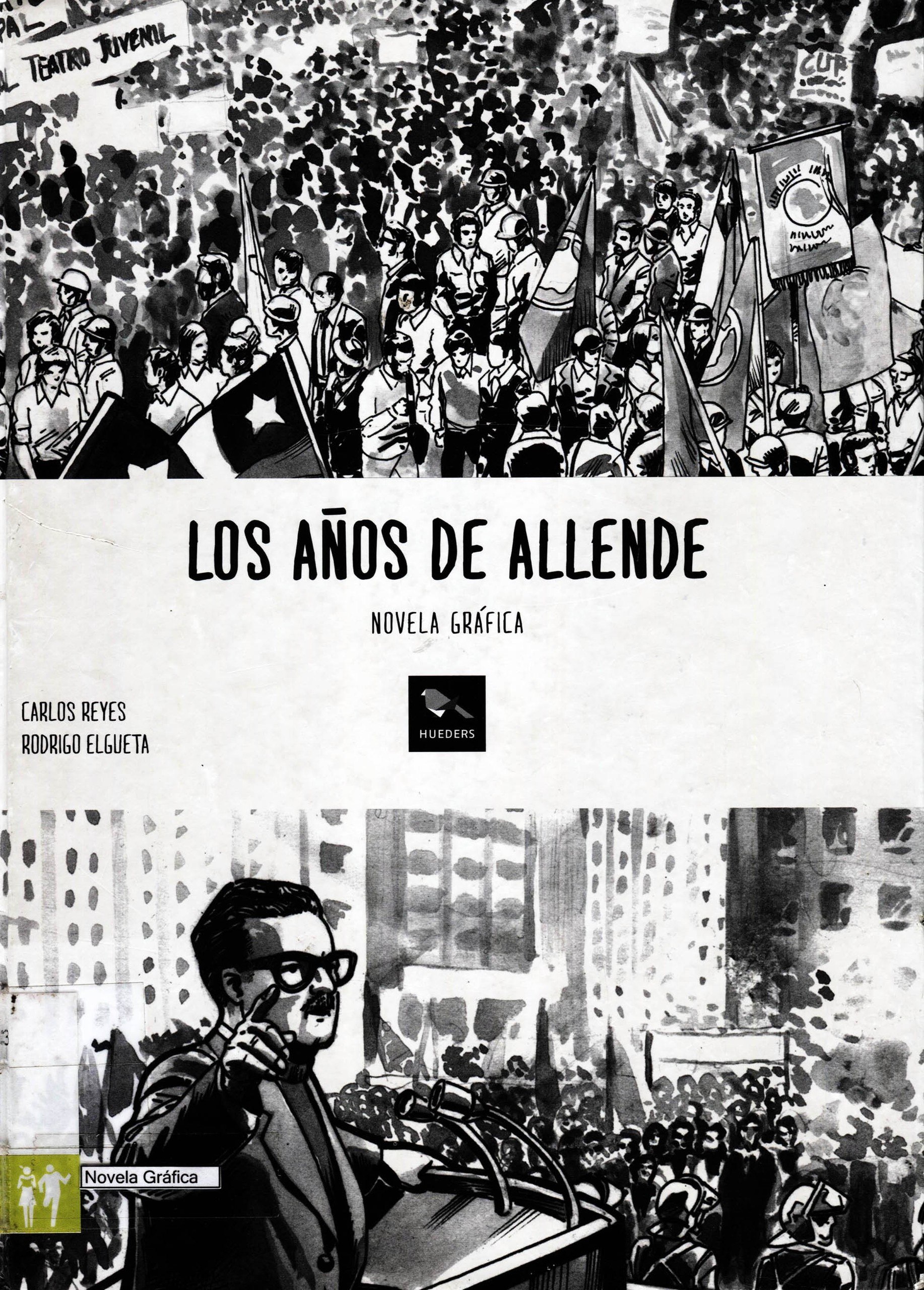 Portada ampliada de LOS AÑOS DE ALLENDE