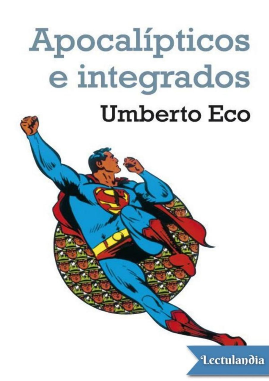 Portada ampliada de Apocalípticos e integrados
