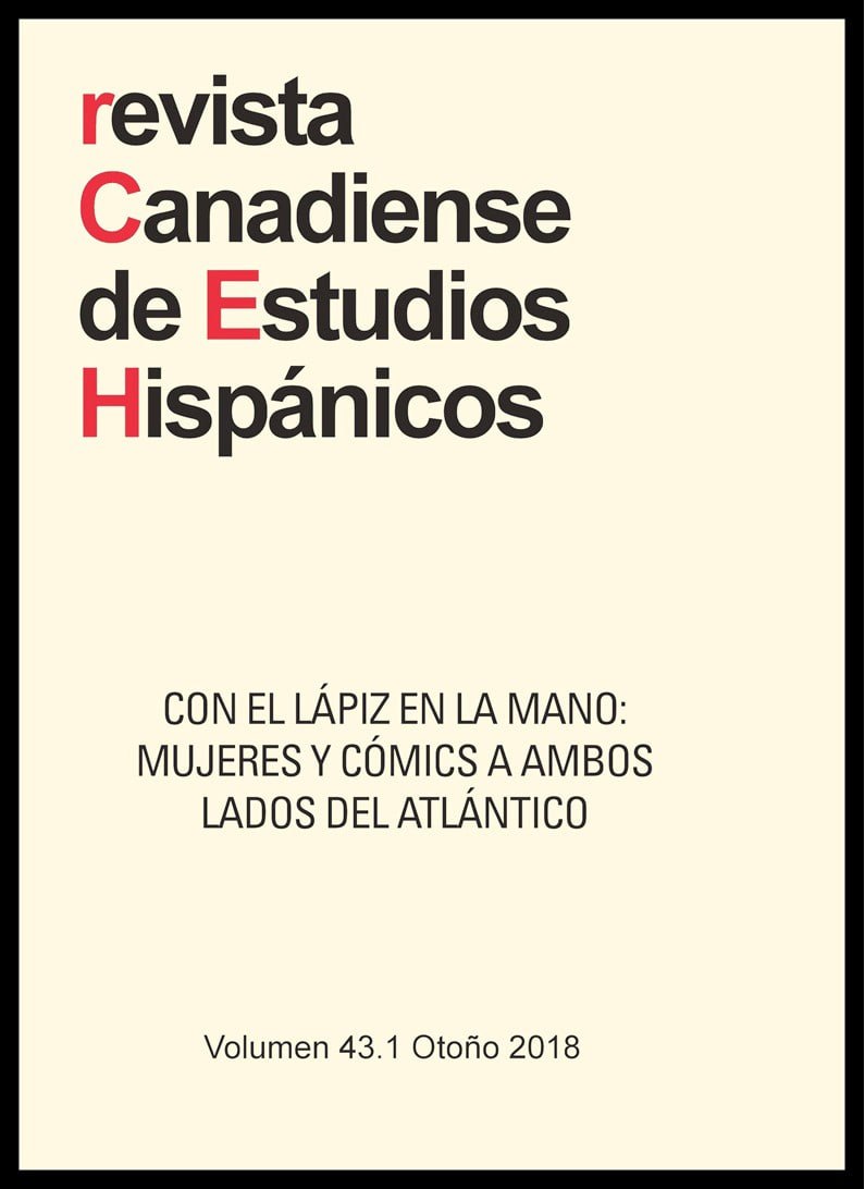 Portada ampliada de revista Canadiense de Estudios Hispánicos