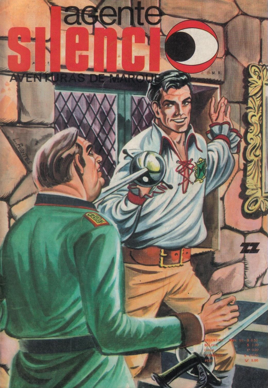 Portada ampliada de agente silencio