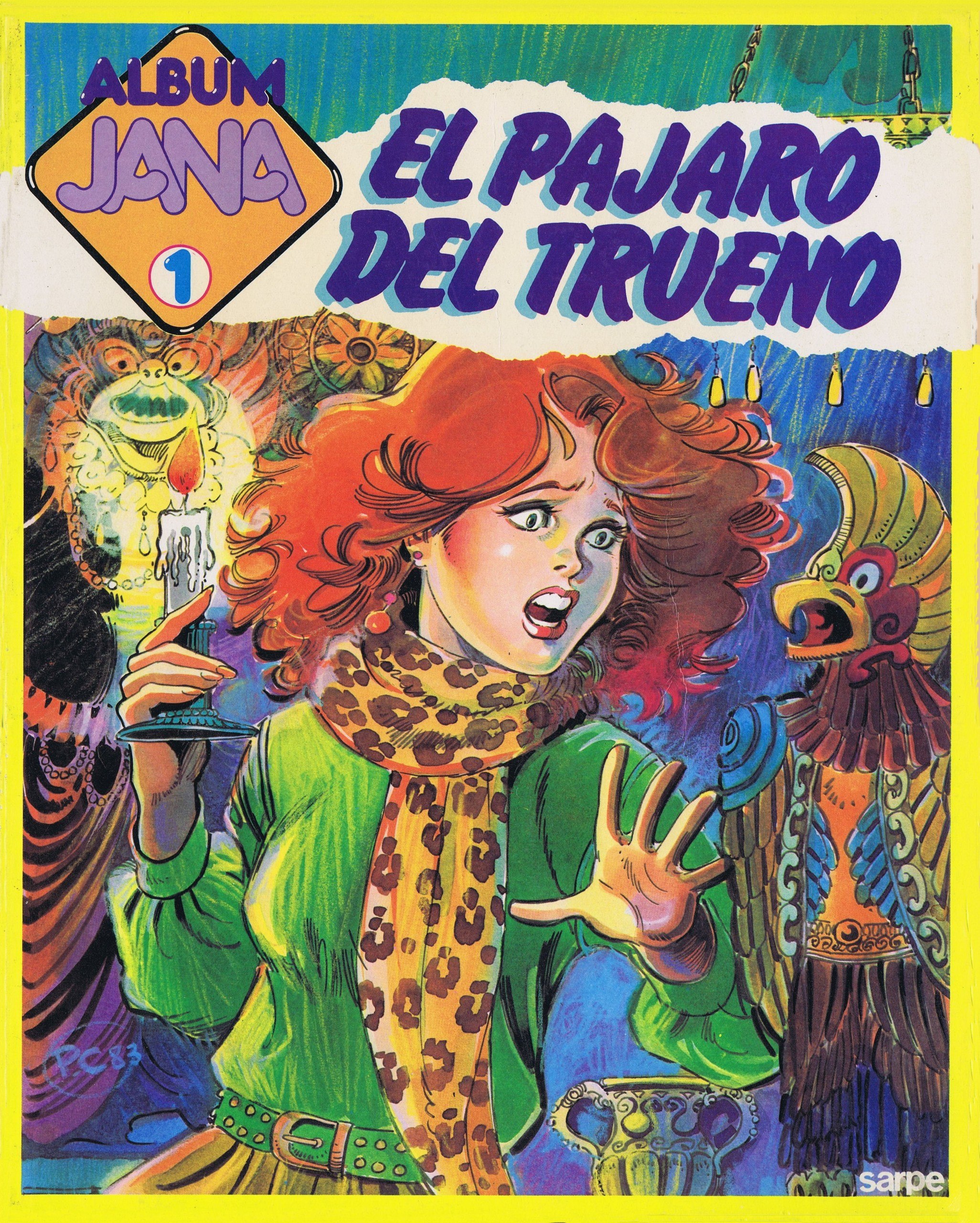 Portada ampliada de EL PAJARO DEL TRUENO