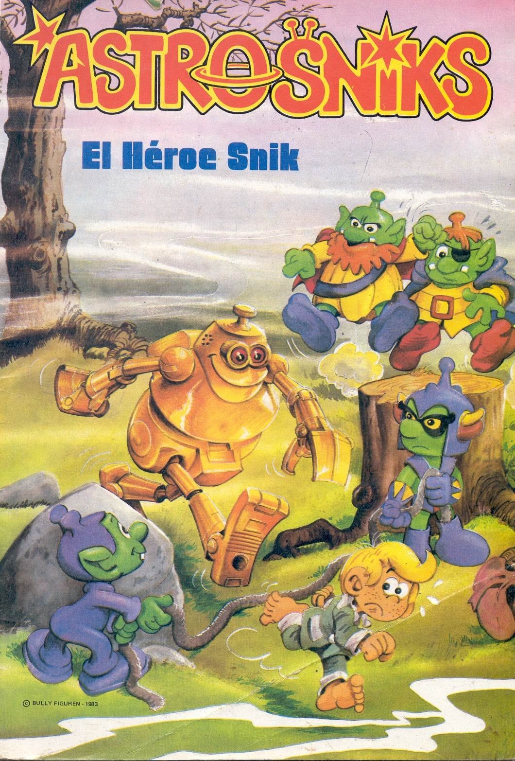 Portada ampliada de ASTRO SNIKS