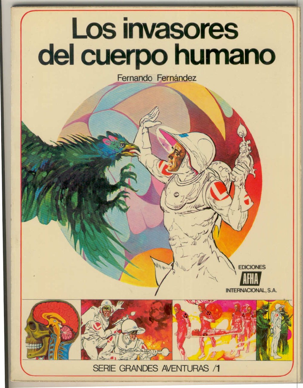 Portada ampliada de Los invasores del cuerpo humano