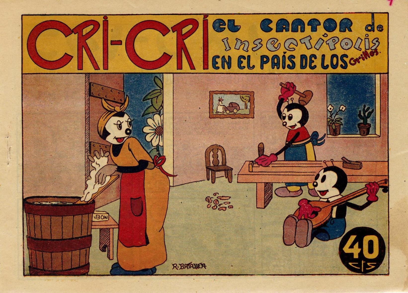 Portada ampliada de CRI-CRI el Cantor de Insectivorios en el pais de los...