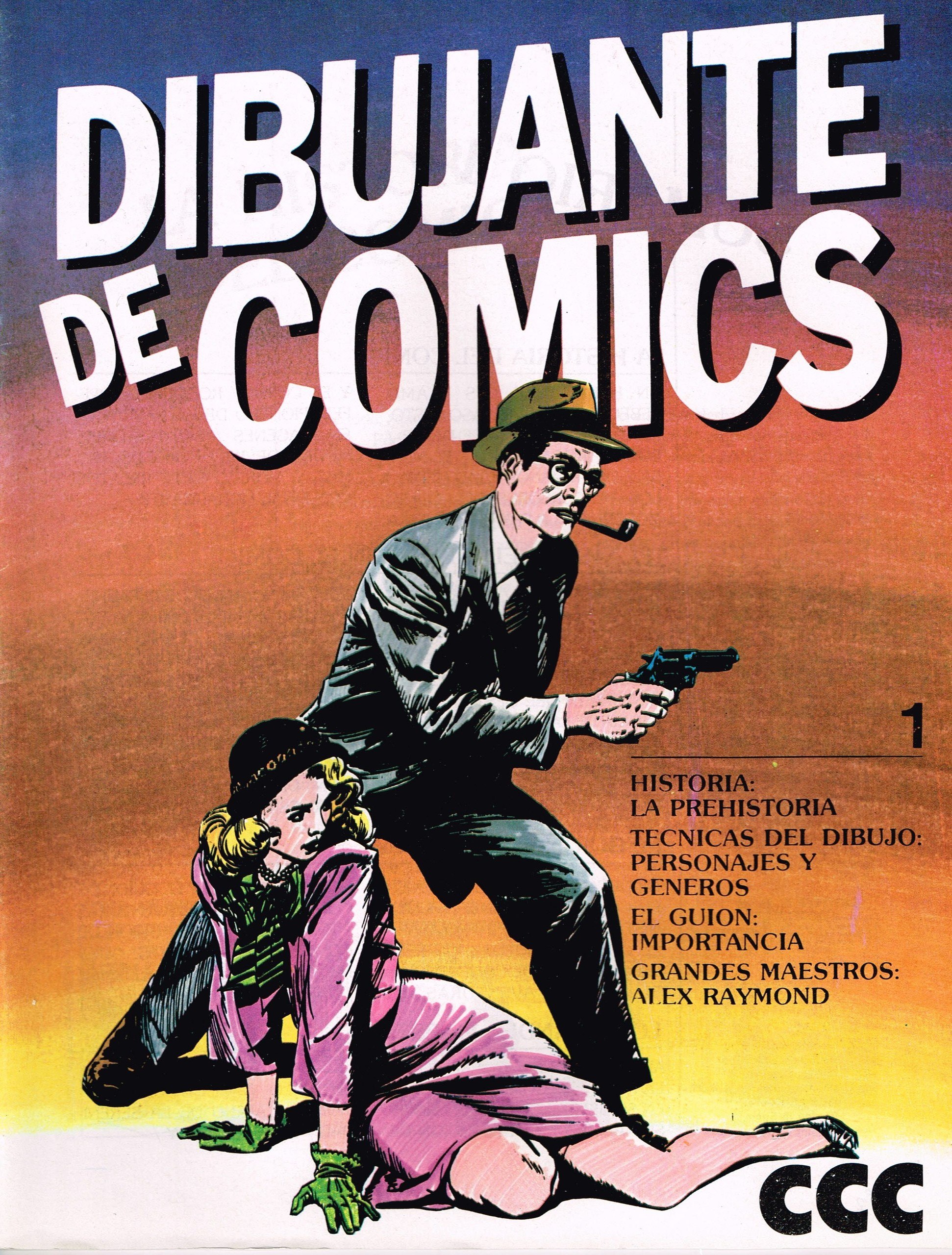 Portada ampliada de DIBUJANTE DE COMICS