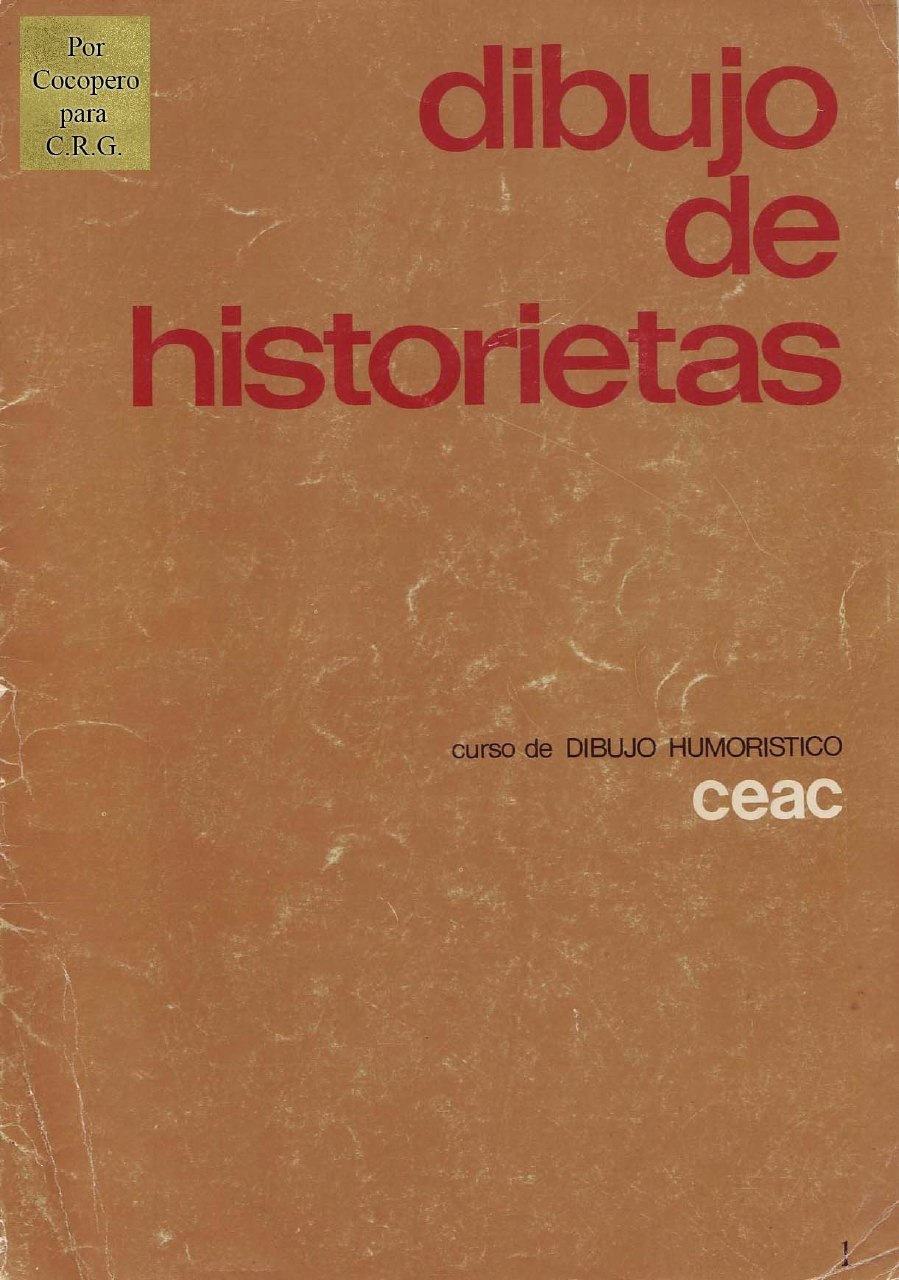 Portada ampliada de dibujo de historietas