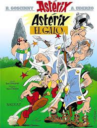 Portada ampliada de Asterix El Gaio