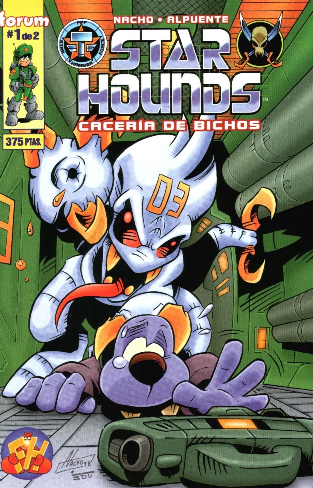 Portada ampliada de Star Hounds