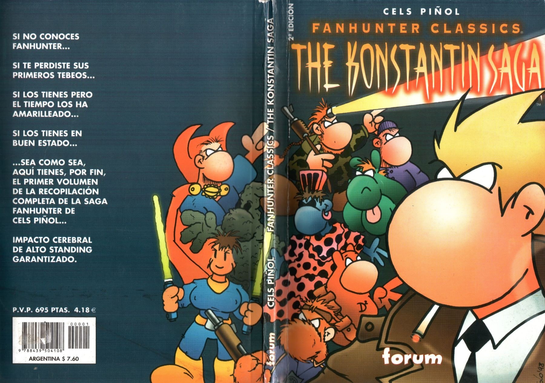 Portada ampliada de THE KONSTANTIN SAGA