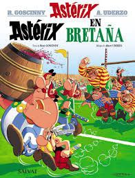 Portada ampliada de Astérix en Bretaña