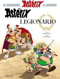 Portada ampliada de Asterix Legionario