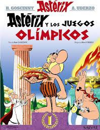Portada ampliada de Astérix y los Juegos Olímpicos