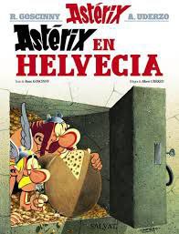 Portada ampliada de Astérix en Helvecia