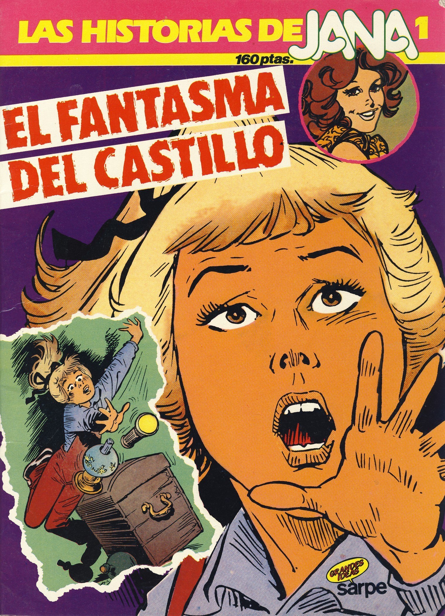 Portada ampliada de EL FANTASMA DEL CASTILLO