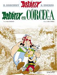 Portada ampliada de Astérix en CORCEGA