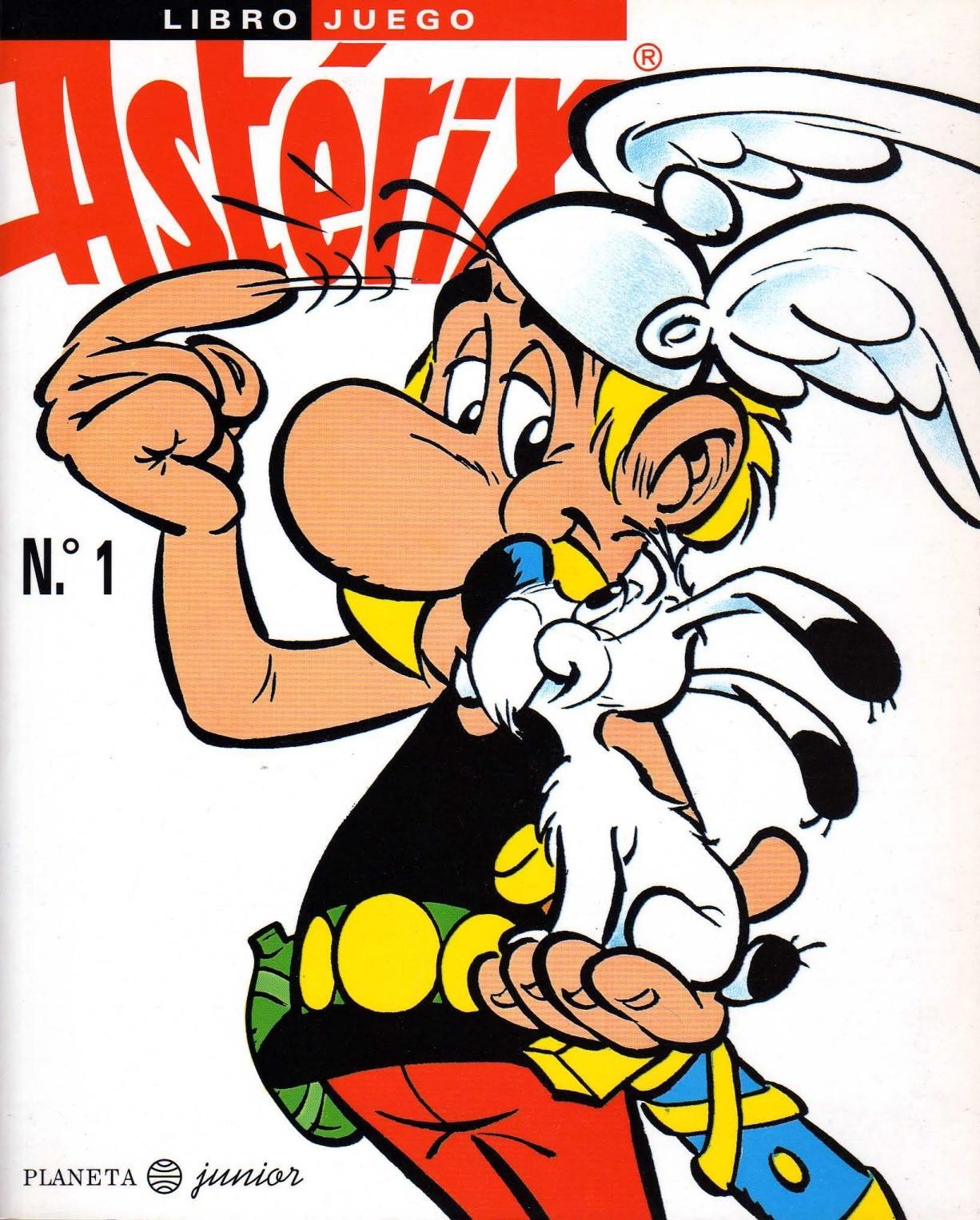 Portada ampliada de Asterix
