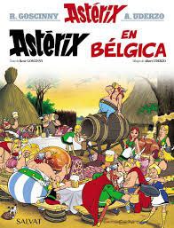 Portada ampliada de Asterix en Bélgica