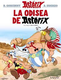 Portada ampliada de LA ODISEA DE Asterix