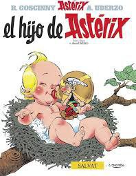 Portada ampliada de el hijo de Astérix