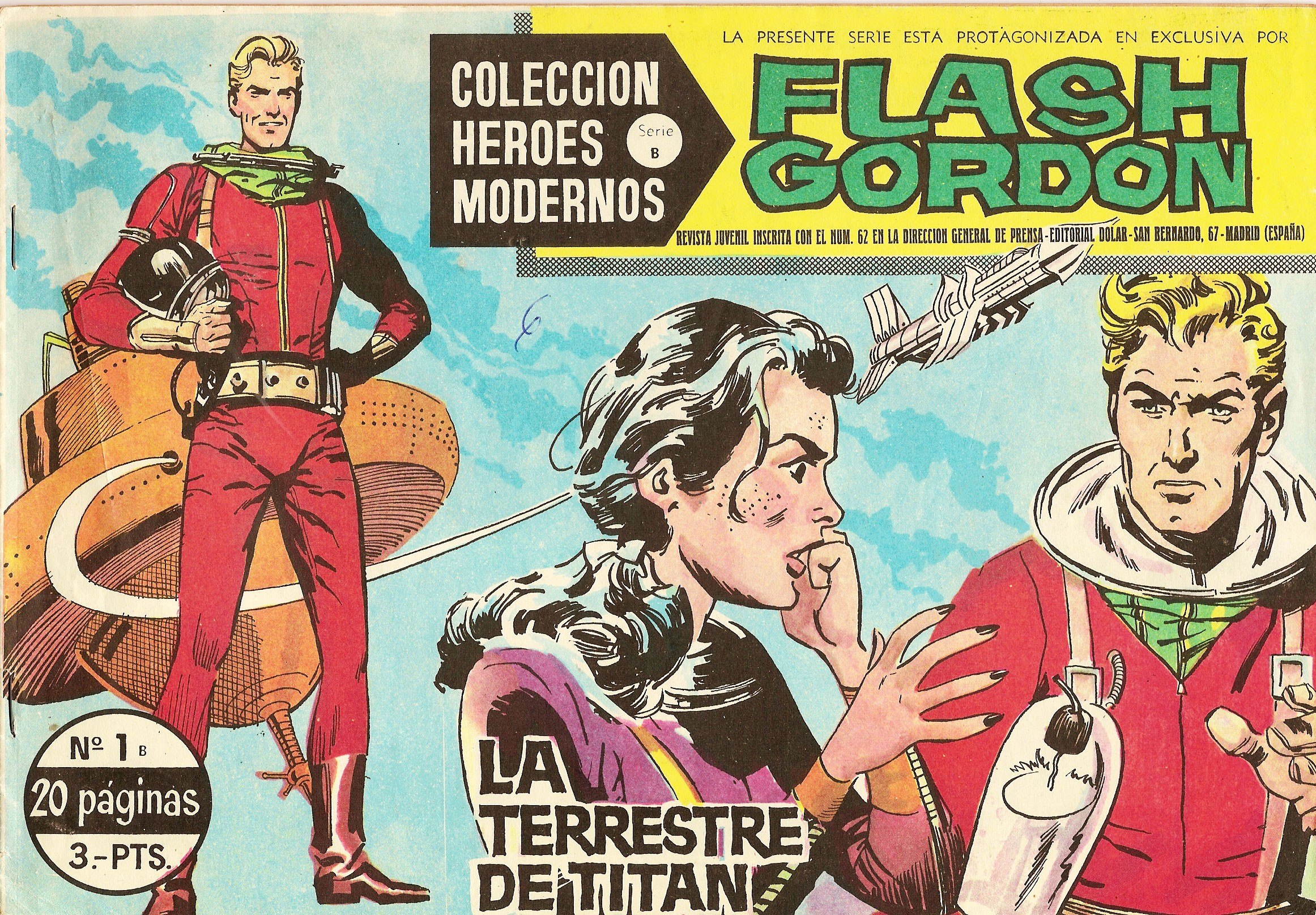 Portada ampliada de Flash Gordon