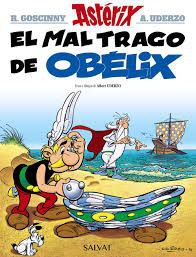 Portada ampliada de EL MAL TRAGO DE OBELIX