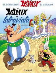 Portada ampliada de Astérix latraviata