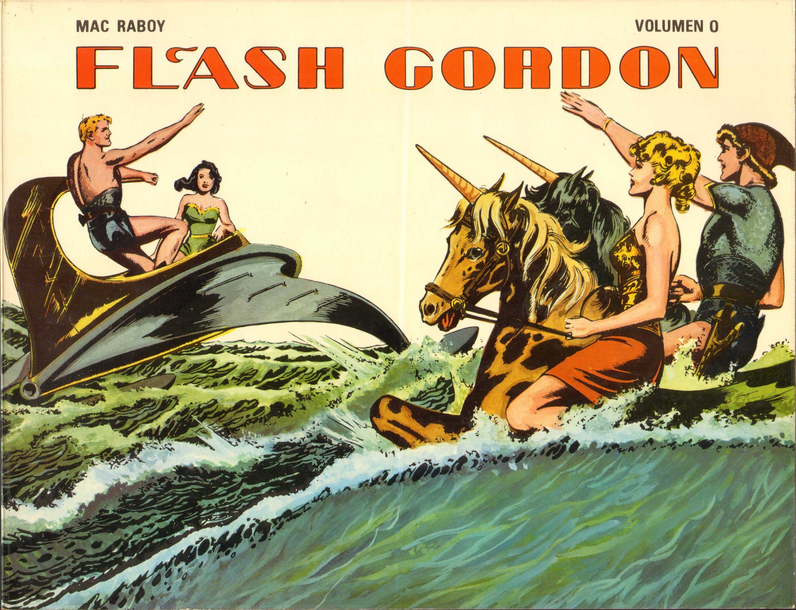 Portada ampliada de FLASH GORDON