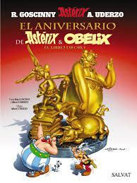 Portada ampliada de EL ANIVERSARIO DE Astérix & OBELIX