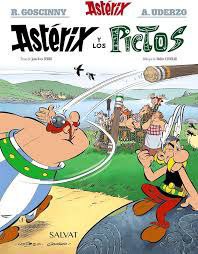 Portada ampliada de Astérix y los Pictos