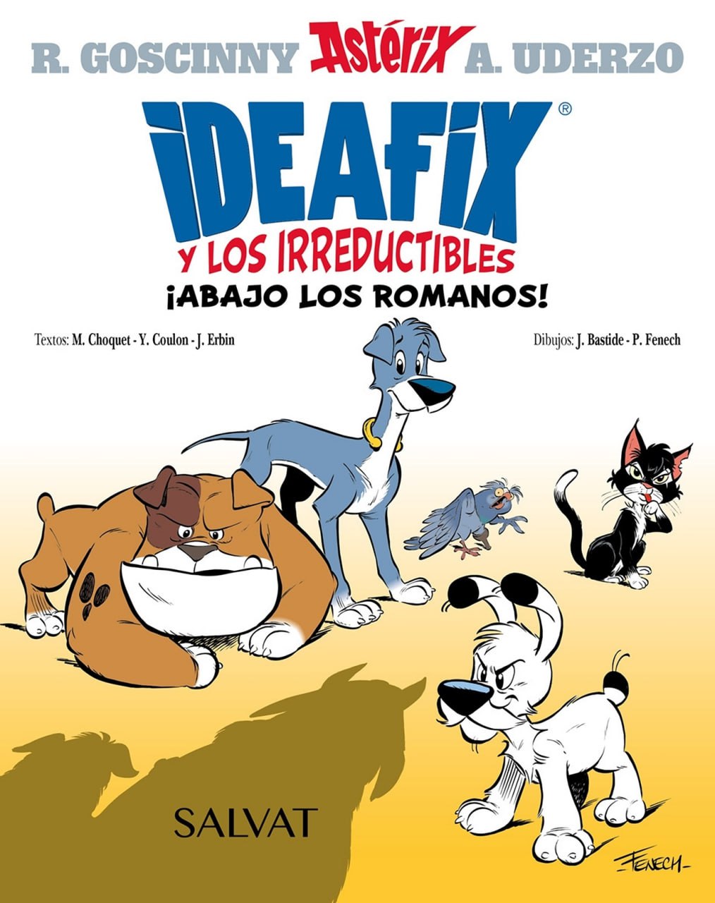Portada ampliada de IDEAFIX y LOS IRREDUCTIBLES ¡ABAJO LOS ROMANOS!