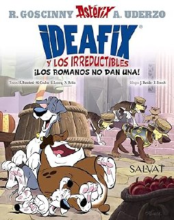 Portada ampliada de ¡Deafix y los irreductibles ¡Los romanos no dan una!