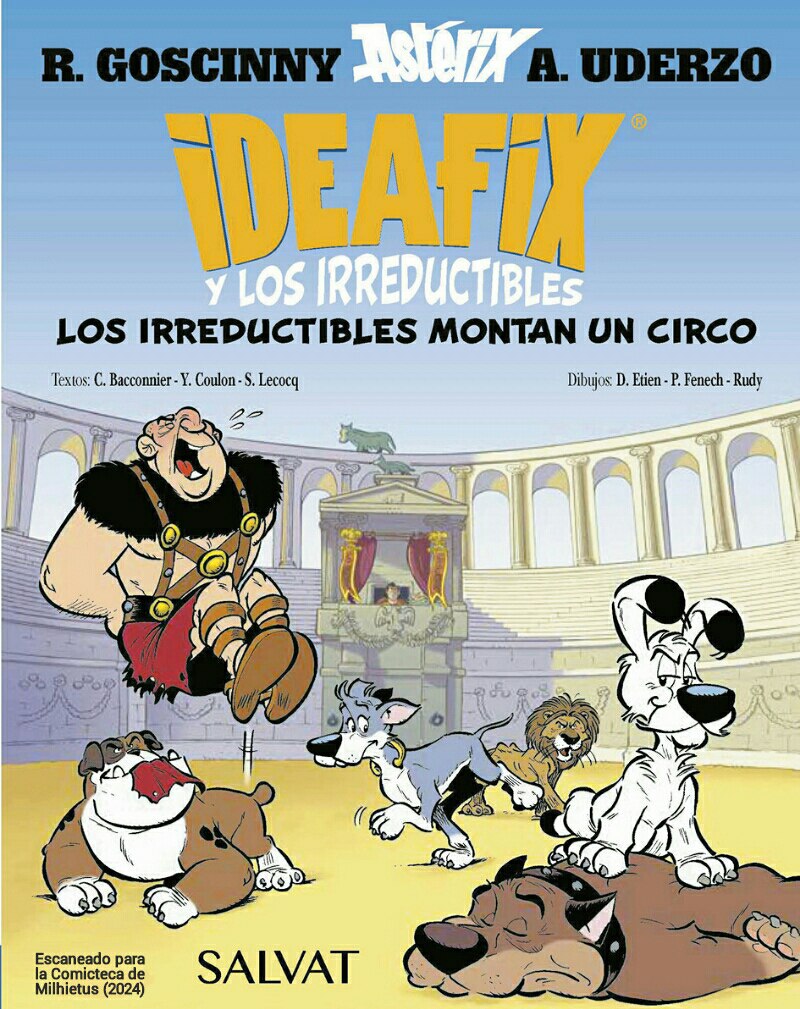 Portada ampliada de IDEAFIX Y LOS IRREDUCTIBLES