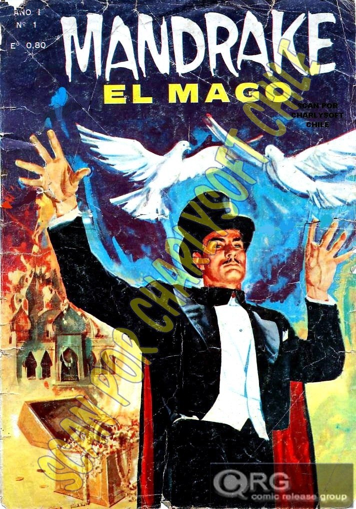 Portada ampliada de MANDRAKE EL MAGO