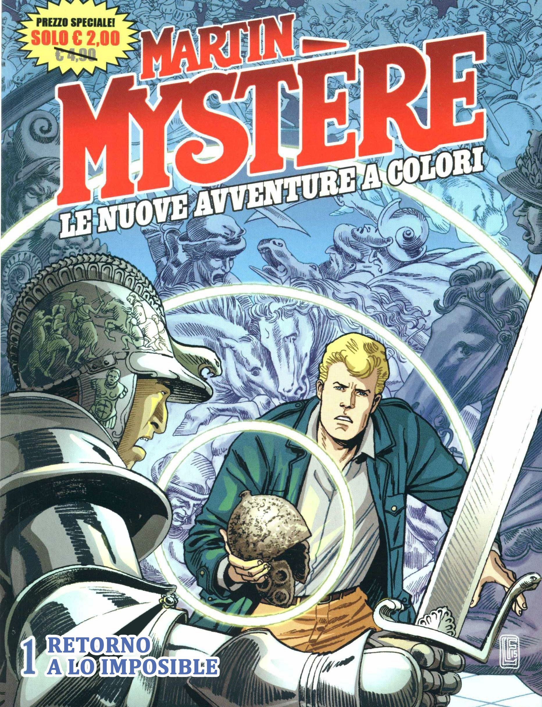 Portada ampliada de Martin Mystere