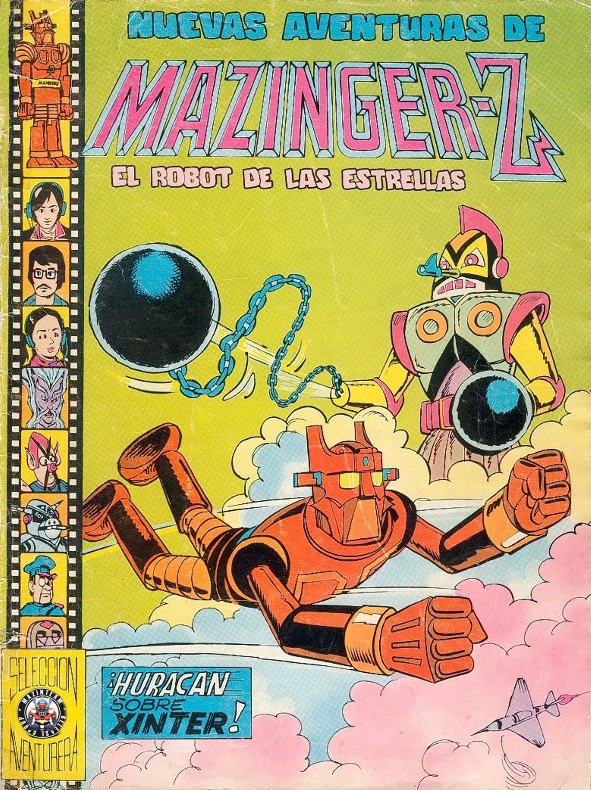Portada ampliada de NUEVAS AVENTURAS DE MAZINGER-Z EL ROBOT DE LAS ESTRELLAS