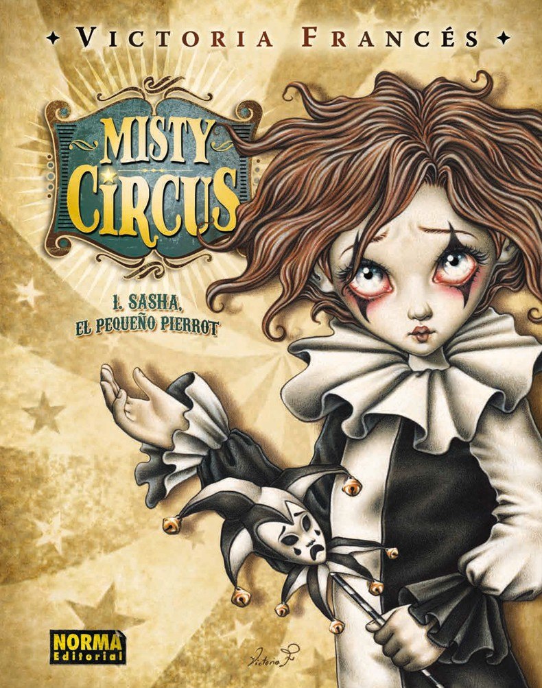 Portada ampliada de Misty Circus