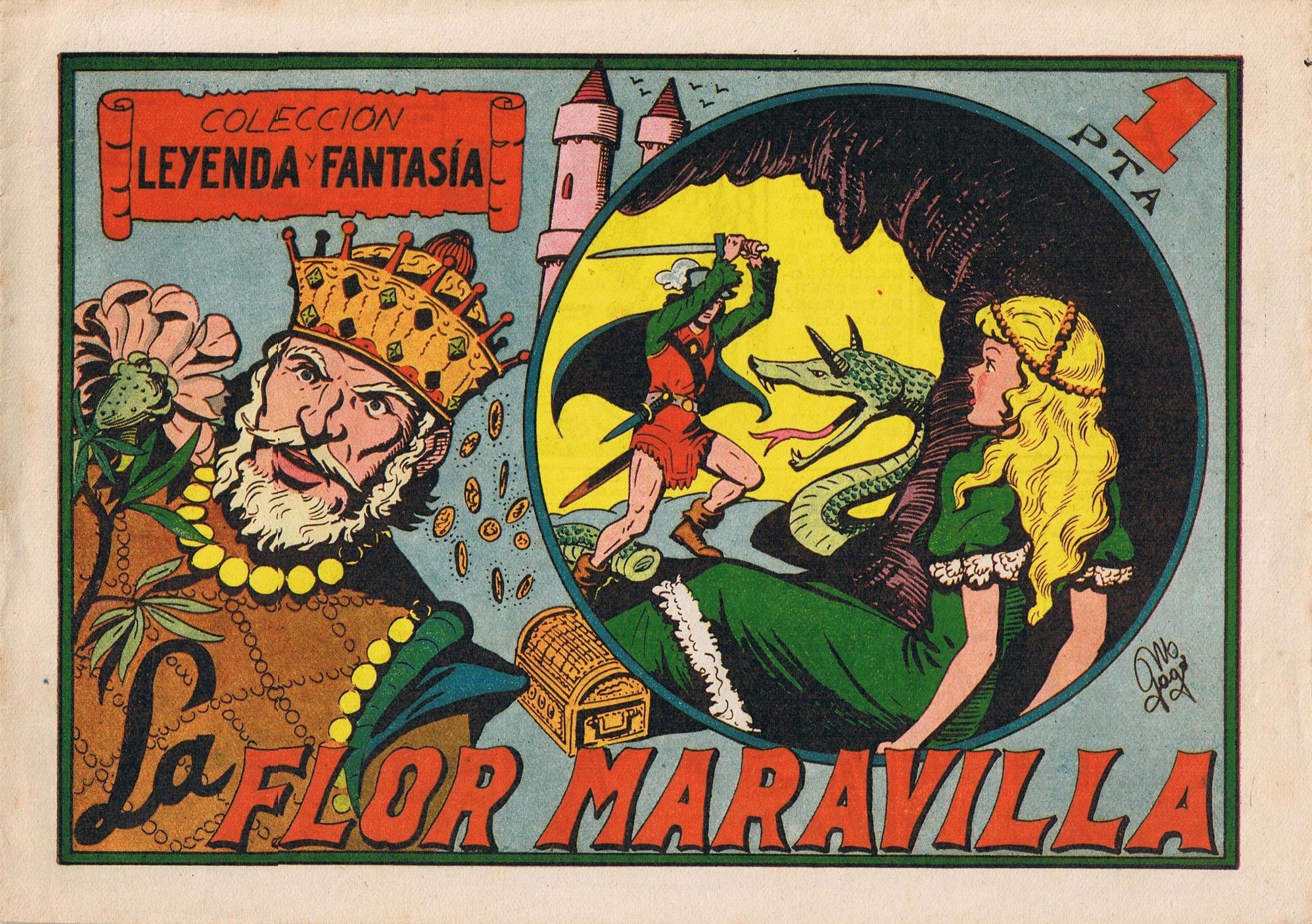 Portada ampliada de La Flor Maravilla