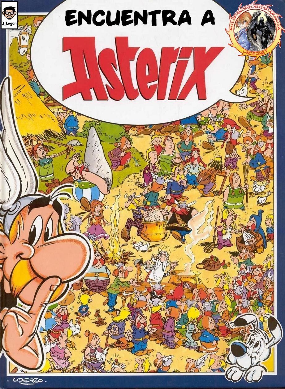 Portada ampliada de ENCUENTRA A Asterix