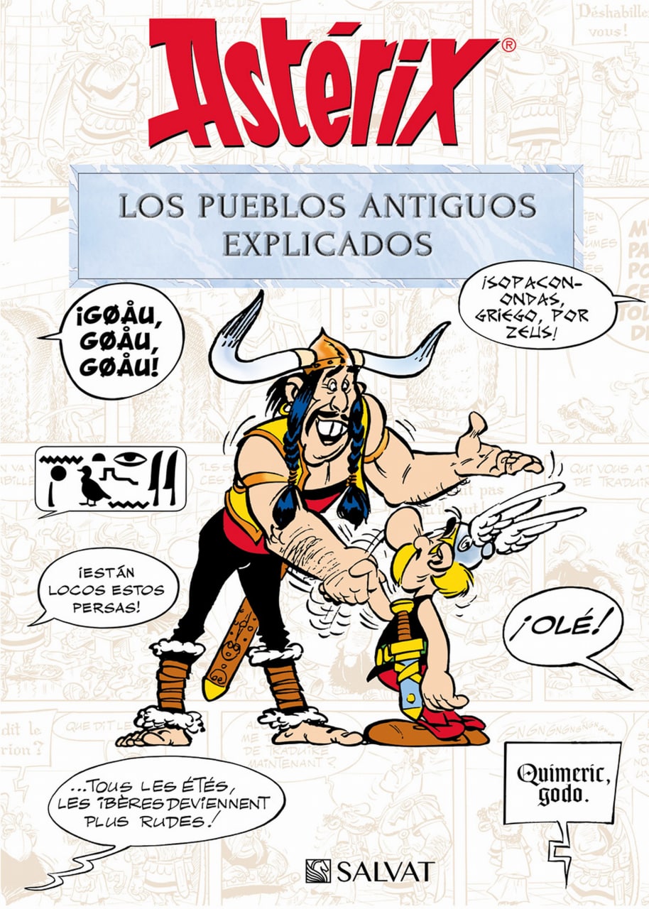 Portada ampliada de Astérix