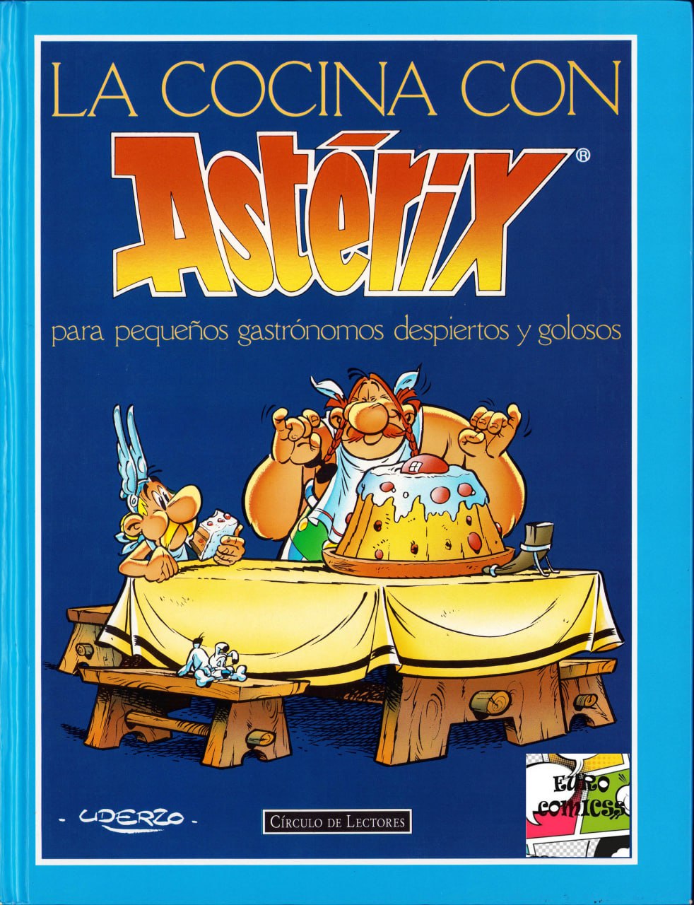 Portada ampliada de LA COCINA CON Asterix