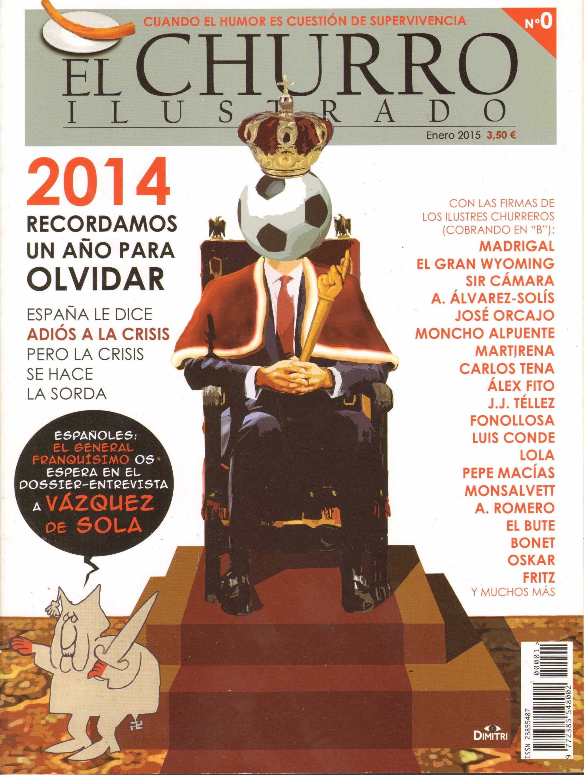 Portada ampliada de EL CHURRO ILUSTRADO