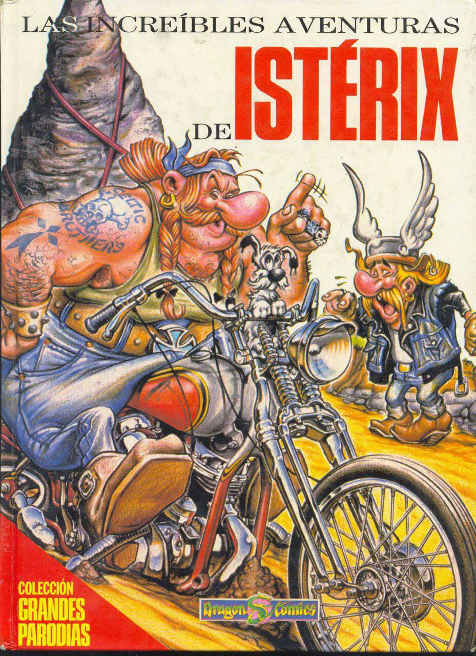 Portada ampliada de LAS INCREDIBLES AVENTURAS DE ISTERIX