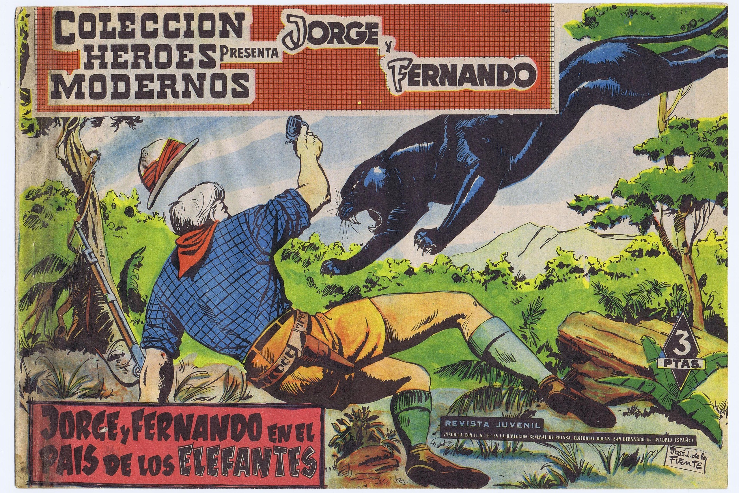 Portada ampliada de COLECCION HEROES MODERNOS
