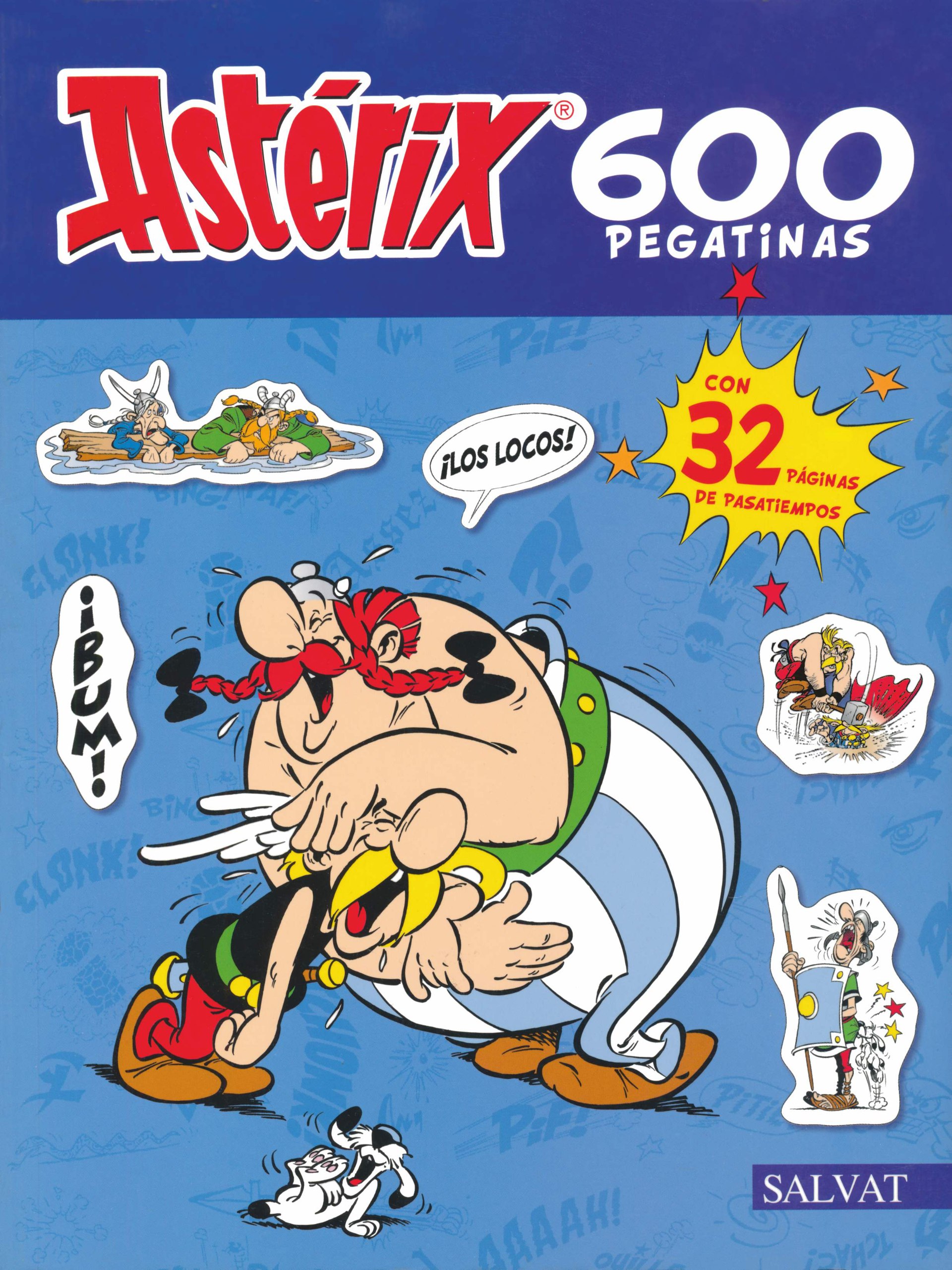 Portada ampliada de Astérix 600 Pegatinas
