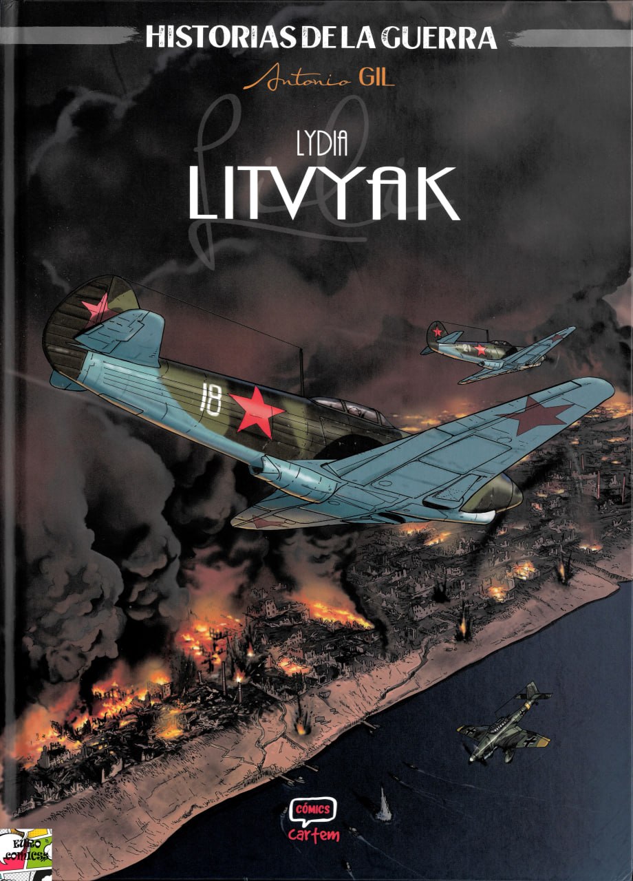 Portada ampliada de Lydia Litvyak