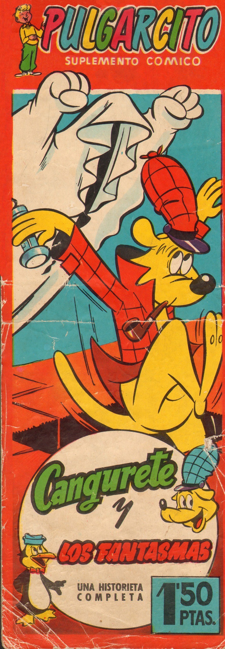 Portada ampliada de PULGARCITO SUPLEMENTO COMICO