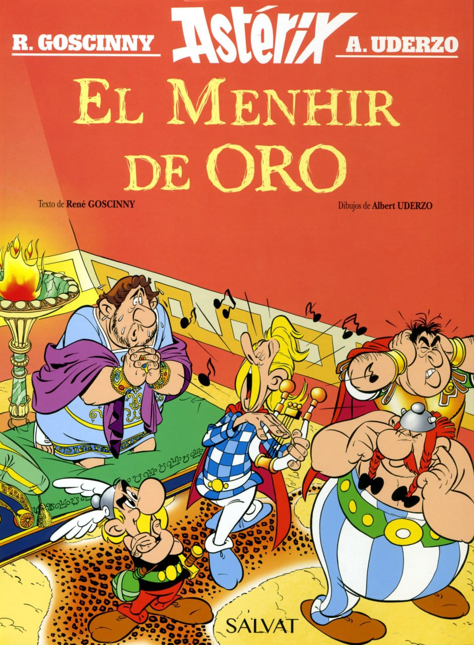 Portada ampliada de EL MENHIR DE ORO