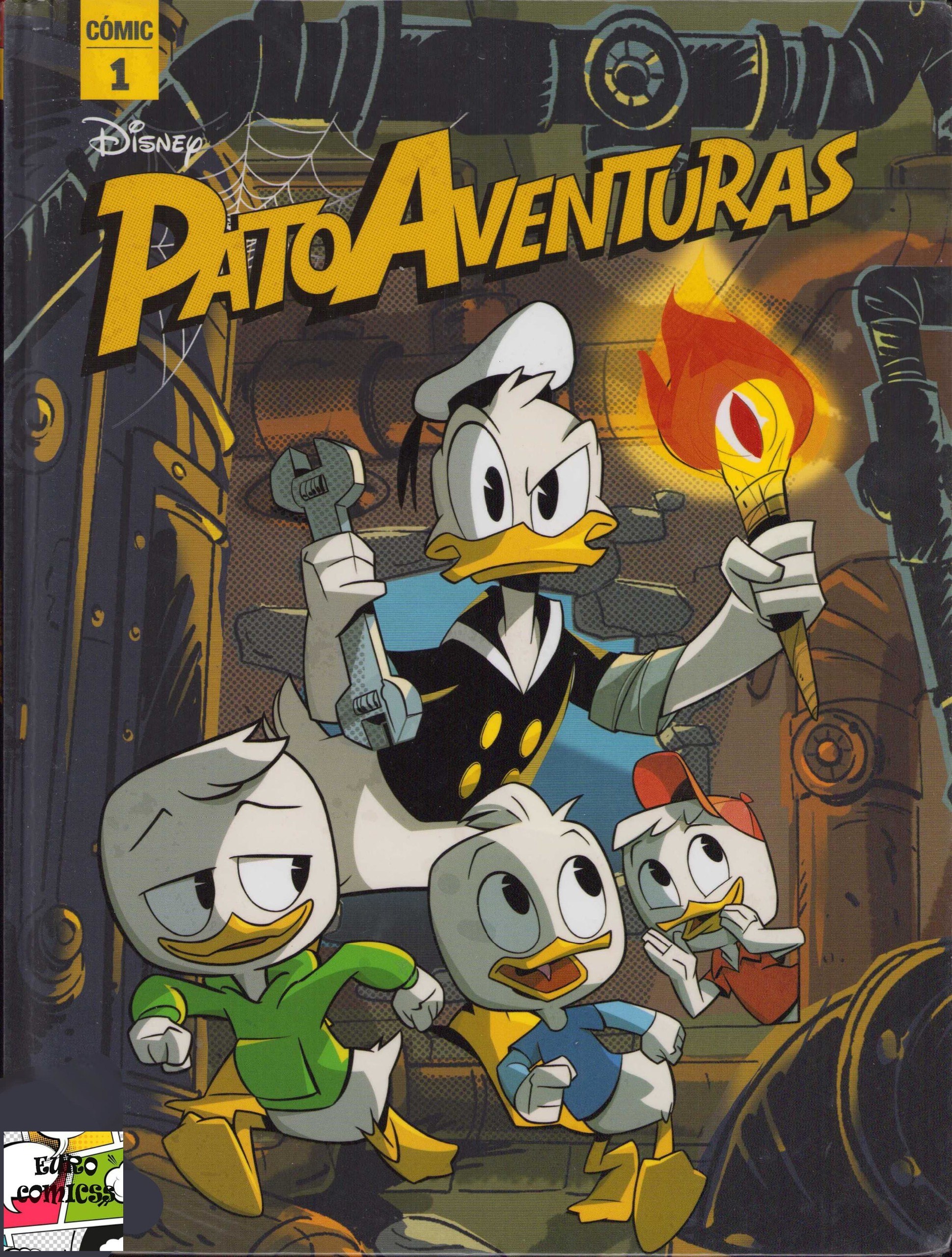 Portada ampliada de Pato Aventuras