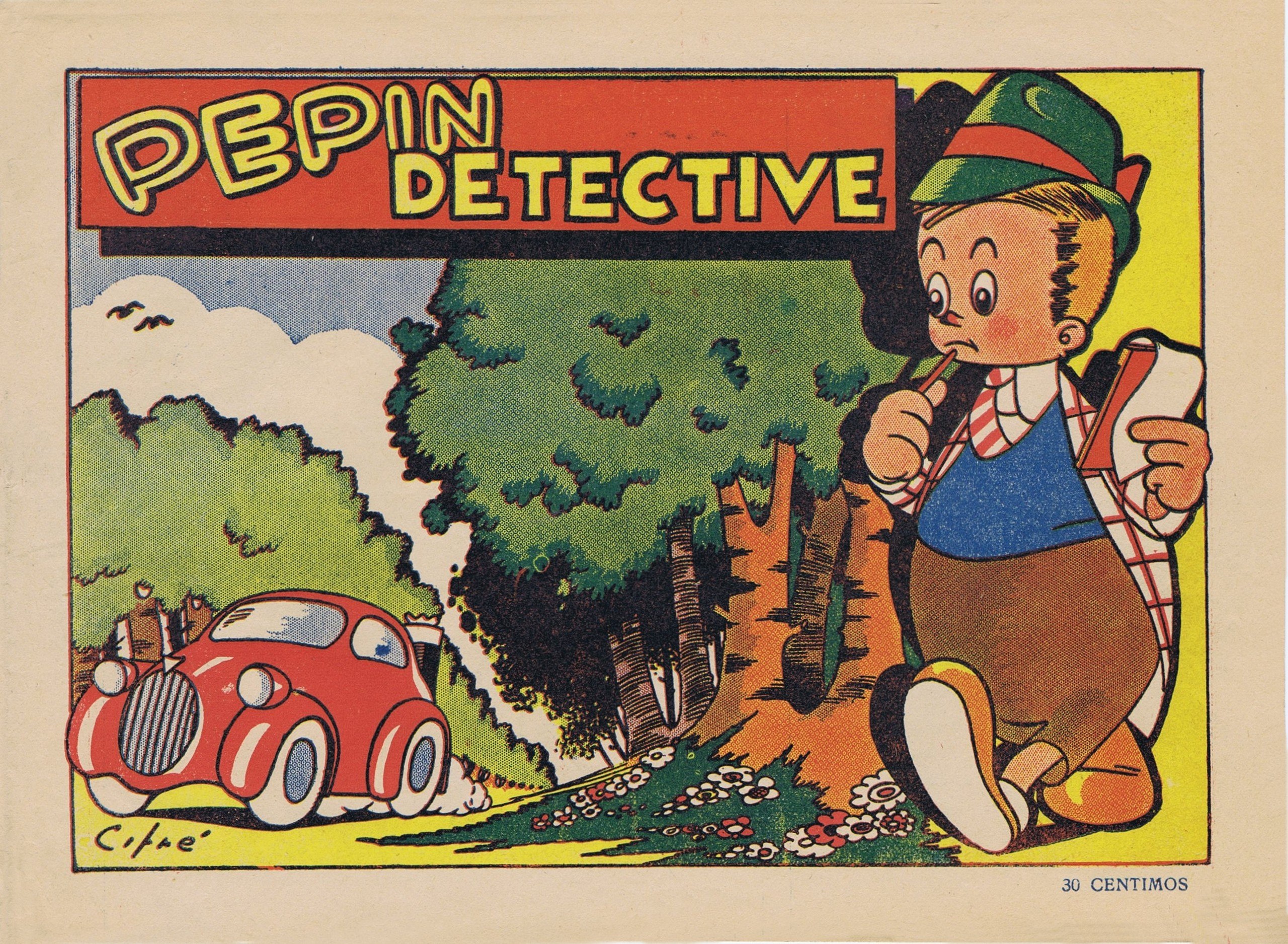 Portada ampliada de Pepin Detective